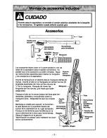 Предварительный просмотр 27 страницы Panasonic MCV7365 - UPRIGHT VACUUM-QKDR Operating Instructions Manual