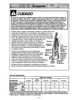 Предварительный просмотр 31 страницы Panasonic MCV7365 - UPRIGHT VACUUM-QKDR Operating Instructions Manual