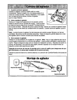 Предварительный просмотр 36 страницы Panasonic MCV7365 - UPRIGHT VACUUM-QKDR Operating Instructions Manual