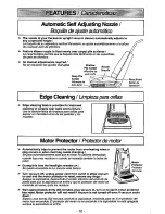 Предварительный просмотр 10 страницы Panasonic MCV736701 - UPRIGHT VACUUM Operating Instructions Manual