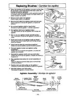 Предварительный просмотр 19 страницы Panasonic MCV736701 - UPRIGHT VACUUM Operating Instructions Manual