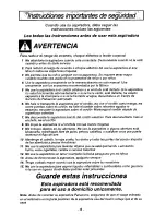 Предварительный просмотр 6 страницы Panasonic MCV7368 - UPRIGHT VACUUM PLATI Operating Instructions Manual