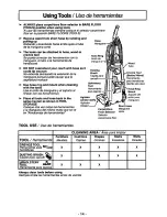 Предварительный просмотр 14 страницы Panasonic MCV7368 - UPRIGHT VACUUM PLATI Operating Instructions Manual