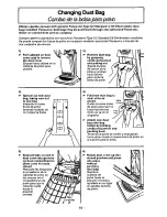 Предварительный просмотр 16 страницы Panasonic MCV7368 - UPRIGHT VACUUM PLATI Operating Instructions Manual