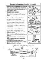 Предварительный просмотр 19 страницы Panasonic MCV7368 - UPRIGHT VACUUM PLATI Operating Instructions Manual