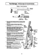 Предварительный просмотр 9 страницы Panasonic MCV7370 - UPRIGHT VACUUM Operating Instructions Manual