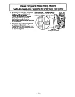 Предварительный просмотр 11 страницы Panasonic MCV7370 - UPRIGHT VACUUM Operating Instructions Manual