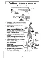 Предварительный просмотр 9 страницы Panasonic MCV7380 - UPRIGHT VACUUM Operating Instructions Manual