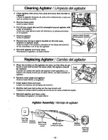 Предварительный просмотр 19 страницы Panasonic MCV7380 - UPRIGHT VACUUM Operating Instructions Manual