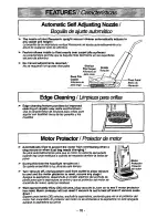 Предварительный просмотр 10 страницы Panasonic MCV7387 - UPRIGHT VACUUM Operating Instructions Manual