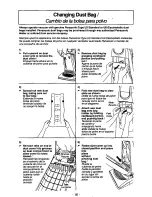 Предварительный просмотр 16 страницы Panasonic MCV7387 - UPRIGHT VACUUM Operating Instructions Manual