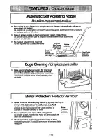 Предварительный просмотр 10 страницы Panasonic MCV7400D - UPRIGHT VACUUM Operating Instructions Manual