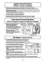 Предварительный просмотр 12 страницы Panasonic MCV7400D - UPRIGHT VACUUM Operating Instructions Manual