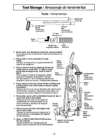 Предварительный просмотр 9 страницы Panasonic MCV7407D - UPRIGHT VACUUM Operating Instructions Manual