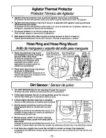 Предварительный просмотр 12 страницы Panasonic MCV7407D - UPRIGHT VACUUM Operating Instructions Manual