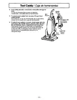 Preview for 11 page of Panasonic MCV7501 - UPRIGHT VACUUM Operating Instructions Manual