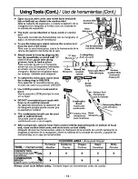 Предварительный просмотр 14 страницы Panasonic MCV7505 - UPRIGHT VACUUM Operating Instructions Manual