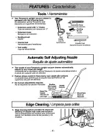 Предварительный просмотр 9 страницы Panasonic MCV7521 - UPRIGHT VACUUM Operating Instructions Manual