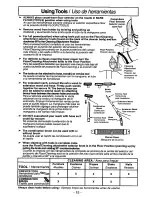 Предварительный просмотр 15 страницы Panasonic MCV7581 - UPRIGHT VACUUM Operating Instructions Manual