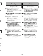 Предварительный просмотр 13 страницы Panasonic MCV7582 - UPRIGHT VACUUM Operating Instructions Manual