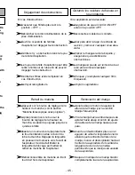 Предварительный просмотр 45 страницы Panasonic MCV7582 - UPRIGHT VACUUM Operating Instructions Manual