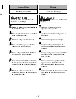 Предварительный просмотр 13 страницы Panasonic MCV7722 - UPRIGHT VACUUM - MULTI-LANG Operating Instructions Manual