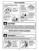 Предварительный просмотр 10 страницы Panasonic MCV9620 - CANISTER VACUUM Operating Instructions Manual