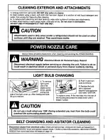 Предварительный просмотр 11 страницы Panasonic MCV9620 - CANISTER VACUUM Operating Instructions Manual