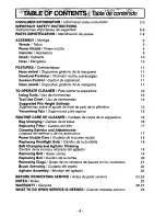 Preview for 4 page of Panasonic MCV9628 - CANISTER VAC.-PLAT Operating Instructions Manual