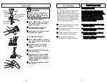 Предварительный просмотр 26 страницы Panasonic MCV9638 - CANISTER VAC.-PLAT Operating Instructions Manual