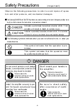 Предварительный просмотр 4 страницы Panasonic MDDDT5540 Operating Manual