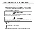 Preview for 4 page of Panasonic MDF-237 Operating Instructions Manual