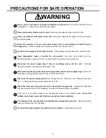 Preview for 6 page of Panasonic MDF-237 Operating Instructions Manual