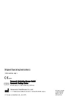 Preview for 64 page of Panasonic MDF-DC500VX Series Operating Instructions Manual