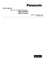 Preview for 1 page of Panasonic MDF-DU502VH Service Manual