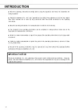Preview for 3 page of Panasonic MDF- DU900VC Series Operating Instructions Manual