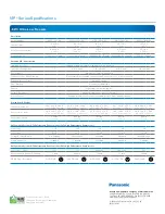 Предварительный просмотр 12 страницы Panasonic MDF-U33V Specifications