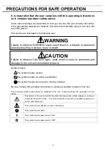 Предварительный просмотр 4 страницы Panasonic MDF-U5312 Operating Instructions Manual