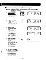 Preview for 13 page of Panasonic Melody Week Instruction & Installation Manual