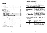 Предварительный просмотр 2 страницы Panasonic MGSD Series Instruction Manual