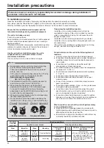 Preview for 6 page of Panasonic Micro SD AW-HN40HKPC Operating Instructions Manual