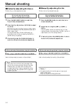 Preview for 14 page of Panasonic Micro SD AW-HN40HWPC Operating Instructions Manual