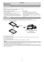 Предварительный просмотр 3 страницы Panasonic microP2 User Manual