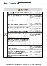 Предварительный просмотр 8 страницы Panasonic MINAS A5 Series Operating Instructions Manual