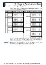 Предварительный просмотр 130 страницы Panasonic MINAS A5 Series Operating Instructions Manual