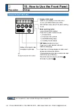 Предварительный просмотр 134 страницы Panasonic MINAS A5 Series Operating Instructions Manual