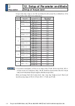 Preview for 110 page of Panasonic MINAS A6 Series Operating Instructions Manual