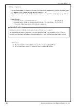 Preview for 4 page of Panasonic MINAS-A6 Series Specifications