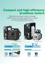 Preview for 2 page of Panasonic MINAS-BL GV series Manual