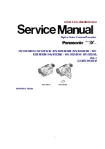 Preview for 1 page of Panasonic Mini DV NV-DS12EG Mini DV NV-DS12B Service Manual